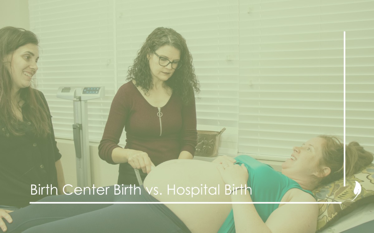 BCSO Blog Graphic Birth Center Birth vs. Hospital Birth